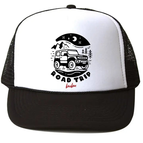 Road Trip Black - Trucker Hat