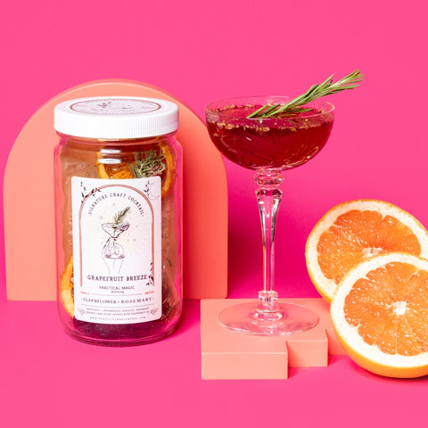 Grapefruit Breeze Elderflower + Rosemary - 32oz Craft Cocktail Kit