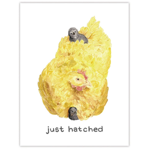 Just Hatched - Baby Card