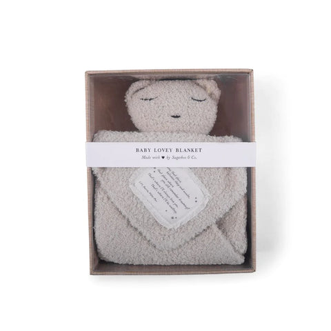 Everything is Possible Bear - Baby Lovey Blanket