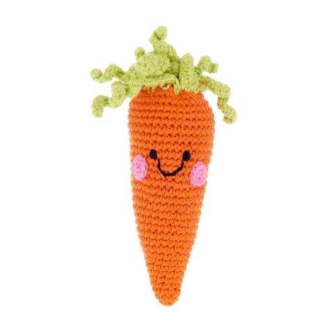 Friendly Vegetable Carrot - Rattle