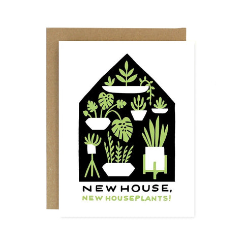 Houseplants - Housewarming Card
