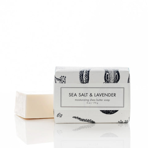 Sea Salt + Lavender - Bath Bar