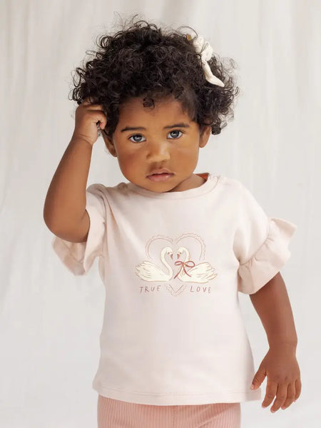Flutter Tee - Swan