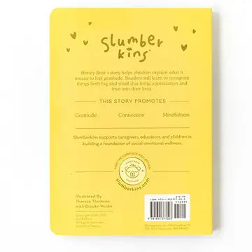 Honey Bear's Gratitude - Plush Snuggler Set