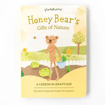 Honey Bear's Gratitude - Plush Snuggler Set