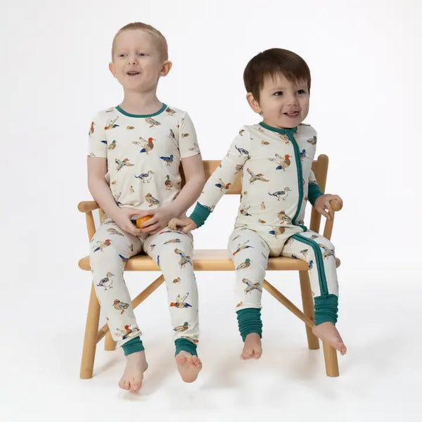 Convertible Romper - Ducks