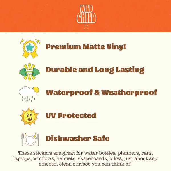 Summer Camp Washington Sticker