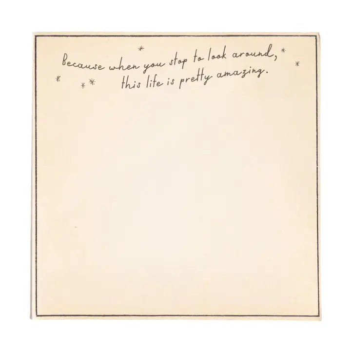 This Life is Pretty Amazing - Notepad