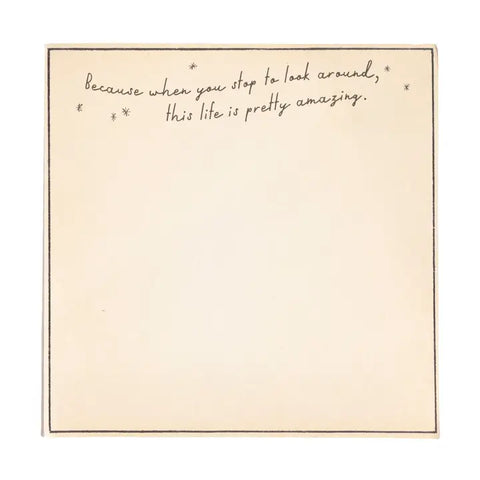 This Life is Pretty Amazing - Notepad
