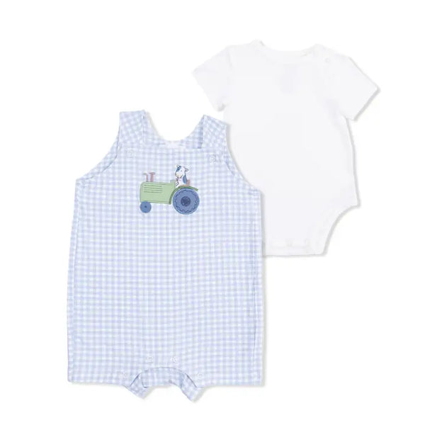 Overall Shortie with Short Sleeve Bodysu