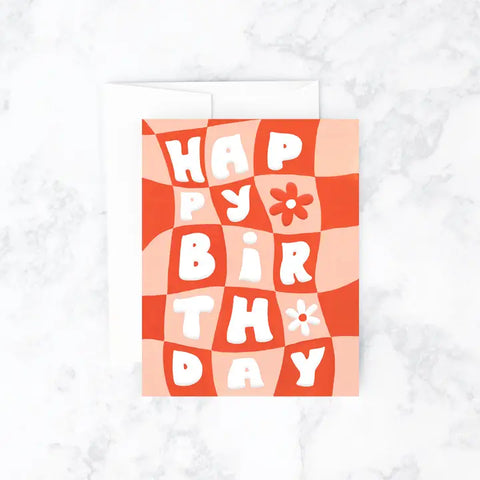 Checky - Birthday Card