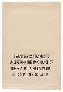 12 Year Old - Tea Towel