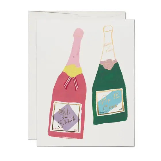 Champagne - Congratulations Card