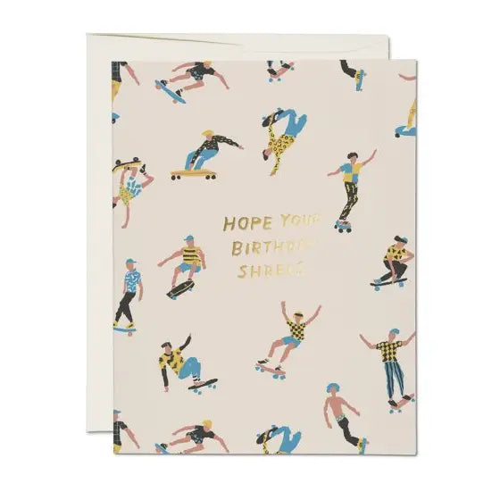 Shreds - Birthday Card