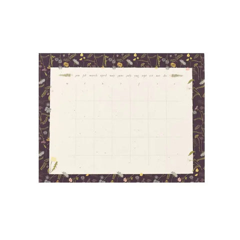 Meadow Calendar Desk Pad