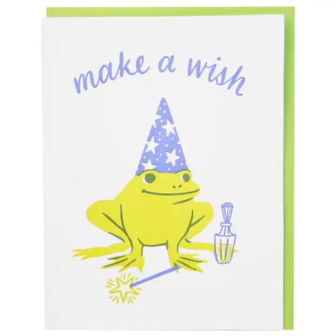 Wizard Frog - Birthday Card