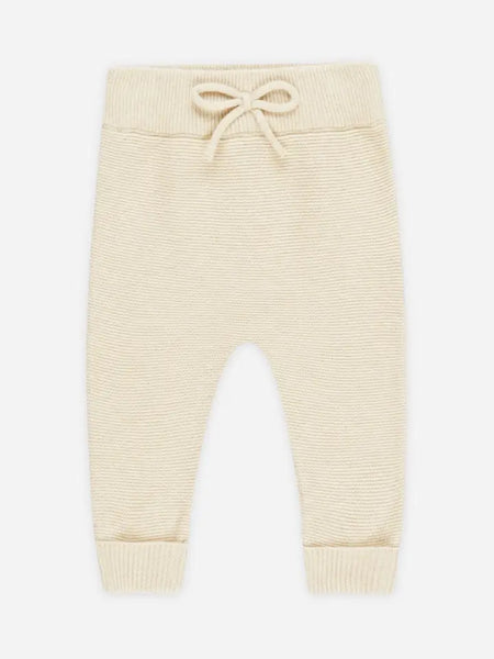 Knit Pant - Heathered Natural