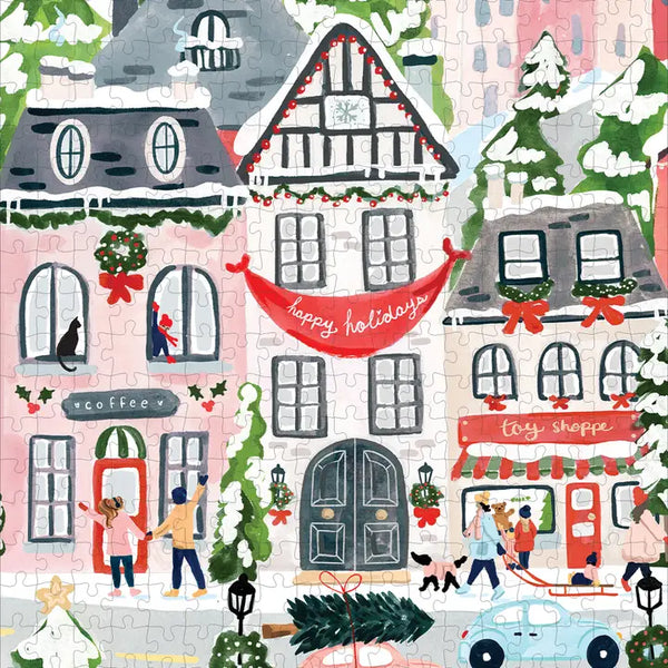 Christams Village 600 Pieces - Puzzle