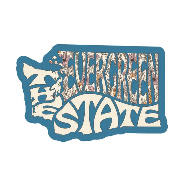 Washington Evergreen State - Sticker