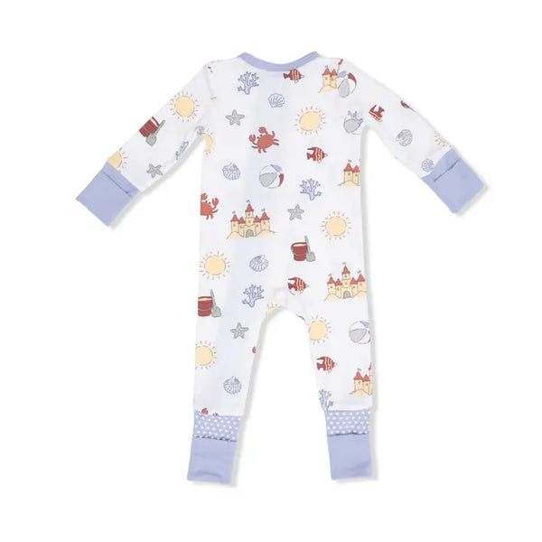 Convertible Romper - Sunny Sandcastles
