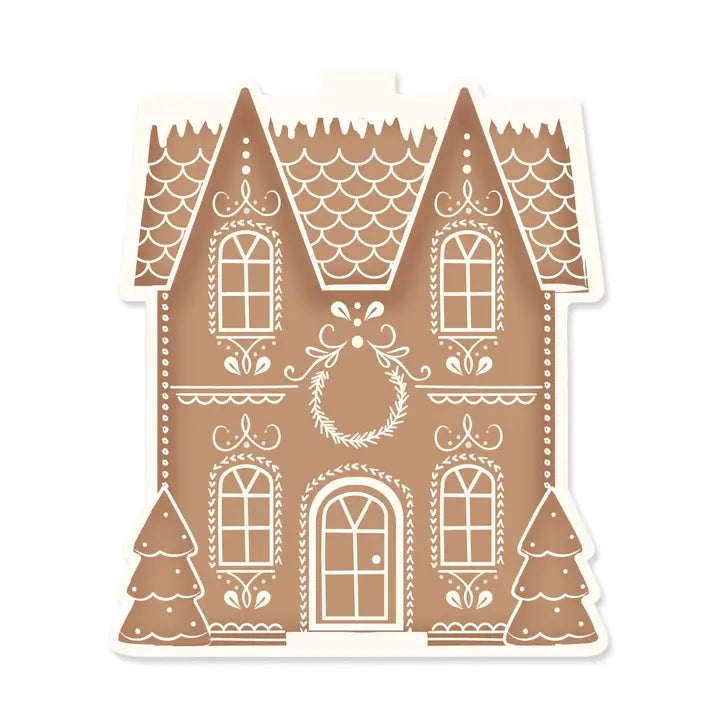 Gingerbread Mansion - Bamboo Tray