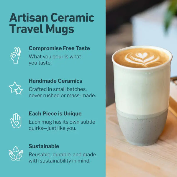 Mist 12oz - Ceramic Travel Mug