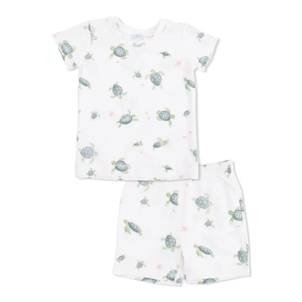 Loungewear Short Set - Sea Turtles