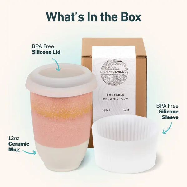 Afterglow 12oz - Ceramic Travel Mug