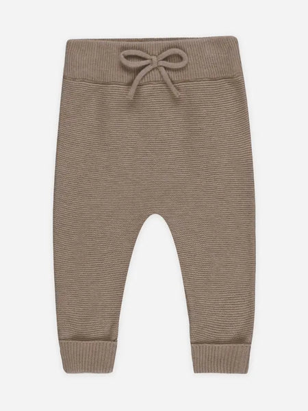 Knit Pant - Heathered Mocha
