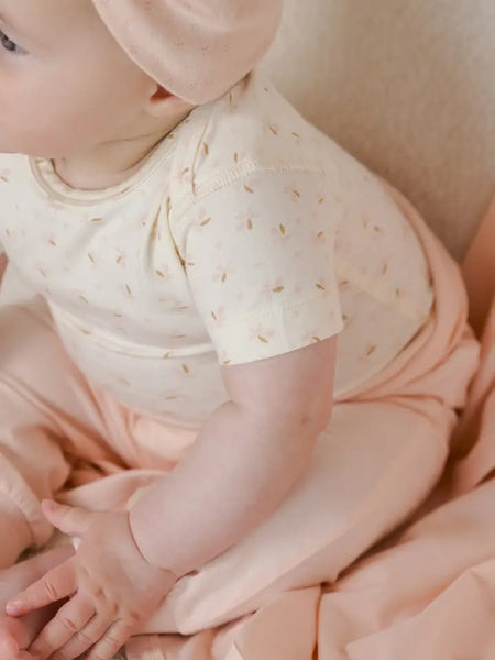 Short Sleeve One-Piece - Fleur