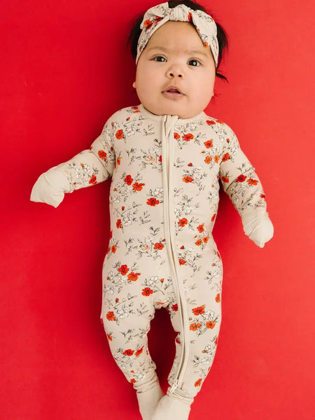 Poppy Field Bamboo Sleeper