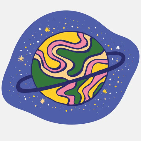 Planet - Sticker