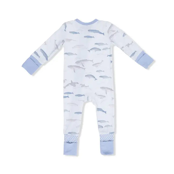 Convertible Romper - Little Whales