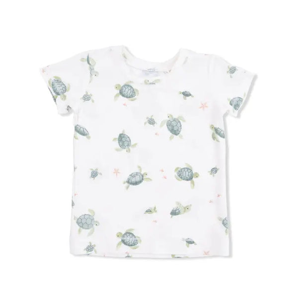 Loungewear Short Set - Sea Turtles