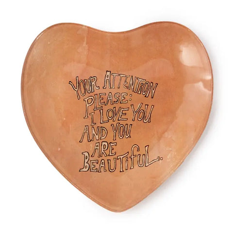 Your Attention Please Decoupage Plate