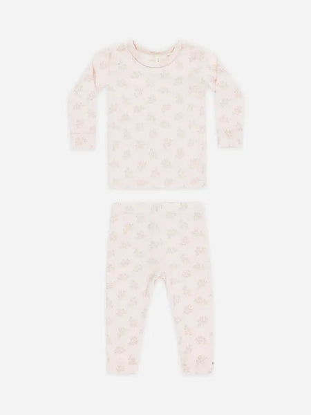 Modal Pajama Set - Pink Blossom