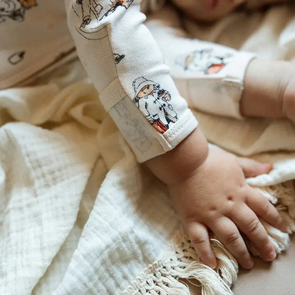 Paddington Adventure - Organic Zipper Footie