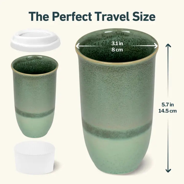 Emerald 16oz - Ceramic Travel Mug