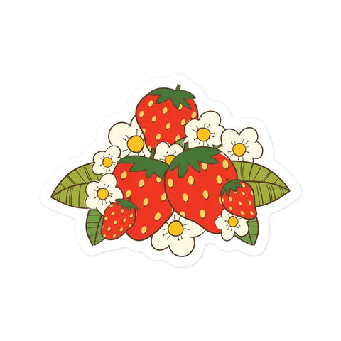 Strawberries - Sticker