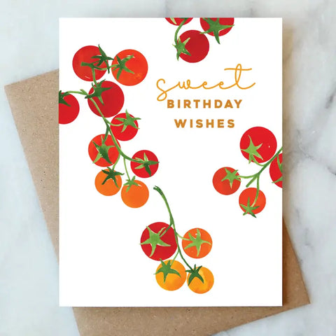 Tomato - Birthday Card