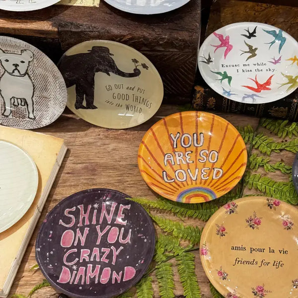 You Are So Loved Decoupage Plate
