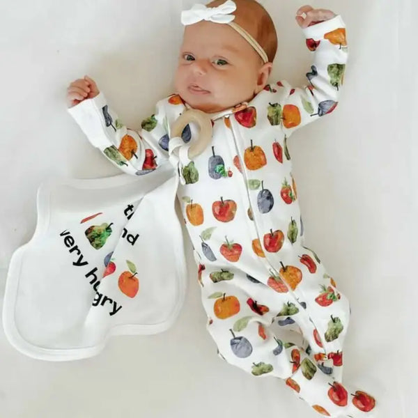 Fruit - Organic Zipper Footie