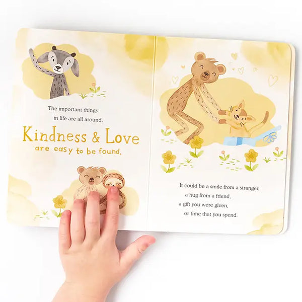 Honey Bear's Gratitude - Plush Snuggler Set