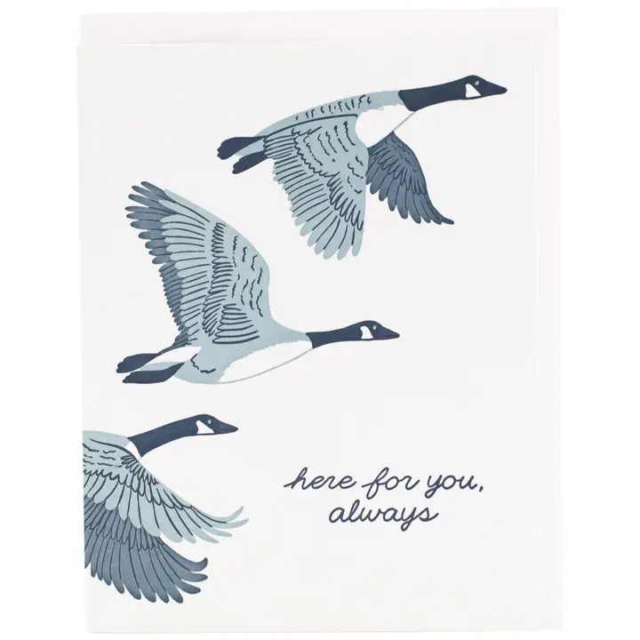 Geese - Sympathy Card