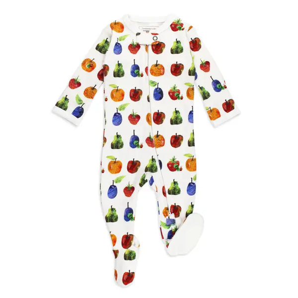 Fruit - Organic Zipper Footie