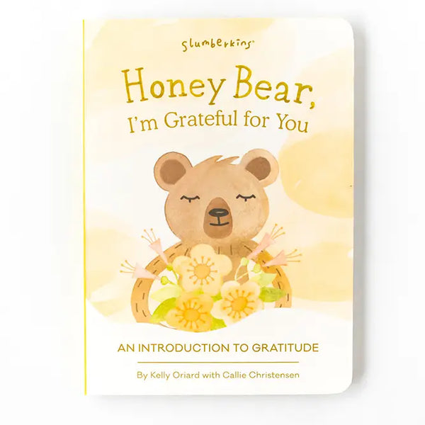 Honey Bear's Gratitude - Plush Snuggler Set