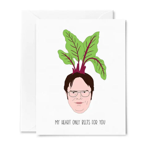 The Office Beets For You - Love Card