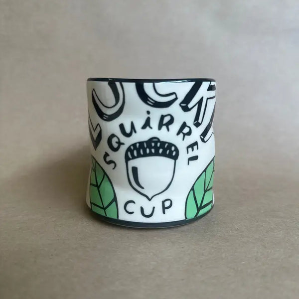Lucky Squirrel Pink - Spark Cup Medium