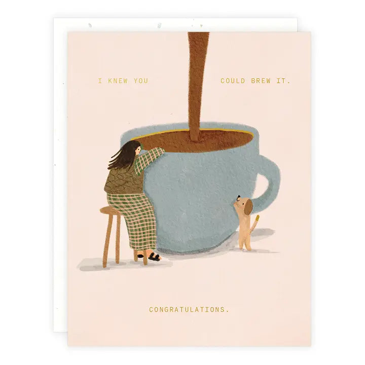 Brew It - Congrats Card